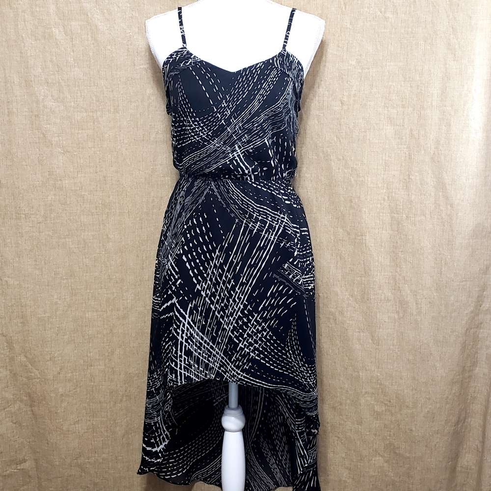Express Size S/P Spaghetti Strap Hi-Lo Dress - Picture 3 of 14